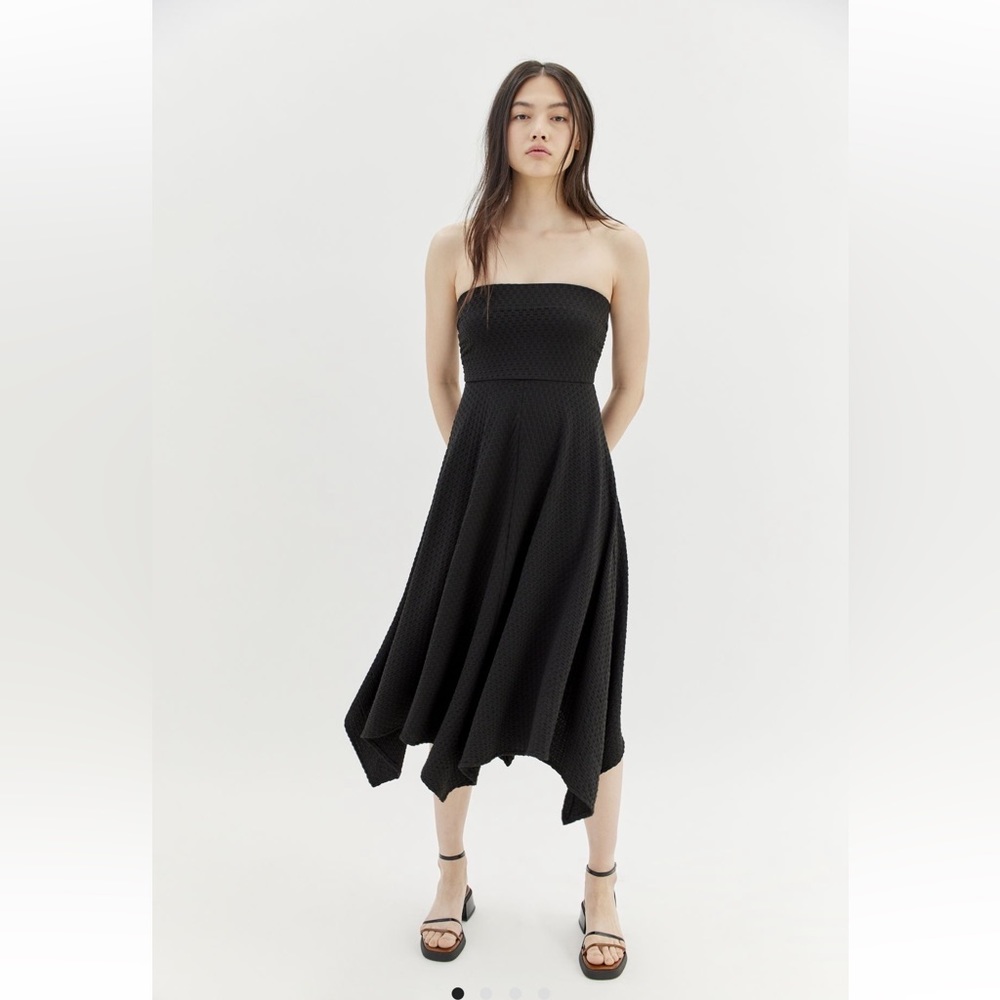 UO urban outfitters strapless black dress